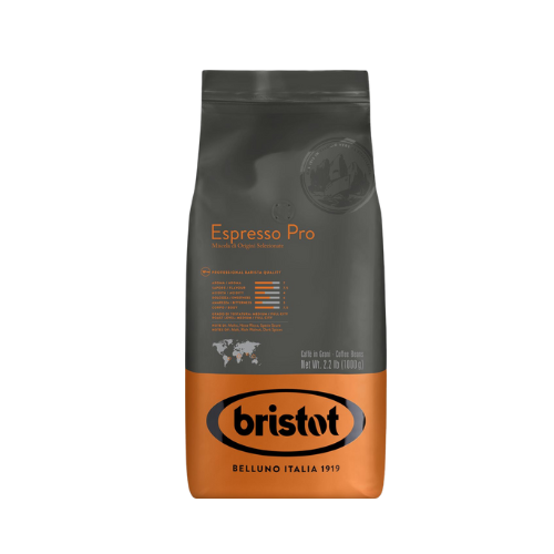 1 ק"ג פולי קפה  BRISTOT ESPRESSO PRO