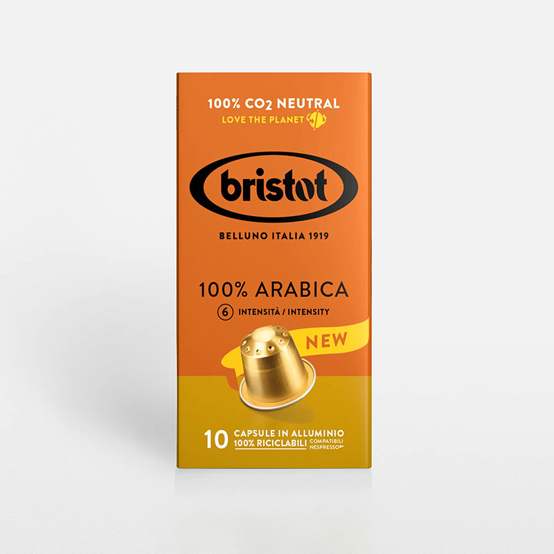 קפסולות BRISTOT – 100% ARABICA