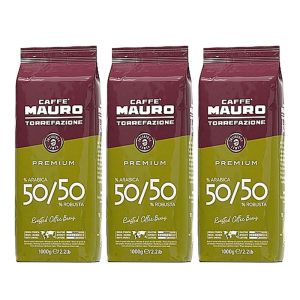 מארז פולי קפה 3 ק”ג Mauro Premium 50/50