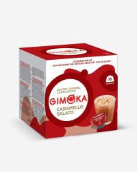 16 קפסולות קפה מבית GIMOKA איטליה – CARAMELO SALATO למכונת דולצ’ה גוסטו