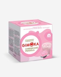 16 קפסולות קפה מבית GIMOKA איטליה – CHEESECAKE FRAGOLA למכונת דולצ’ה גוסטו