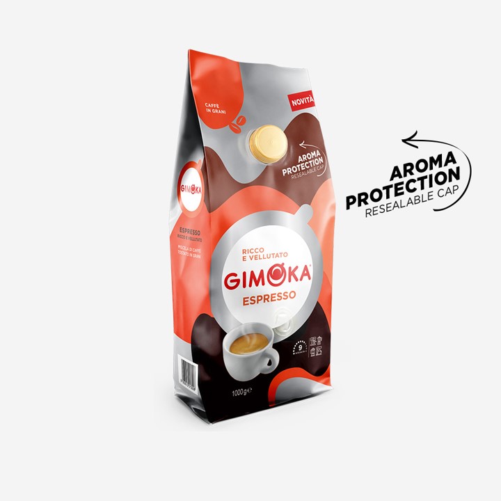 1 ק”ג פולי קפה GIMOKA ESPRESSO