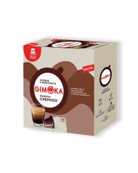 50 קפסולות קפה מבית GIMOKA איטליה – ESPRESSO CREMOSO למכונת נספרסו