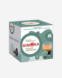 16 קפסולות קפה מבית GIMOKA איטליה – ESPRESSO CREMOSO למכונת דולצ’ה גוסטו