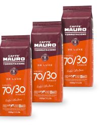 מארז 3 ק"ג פולי קפה MAURO 70/30 DELUXE