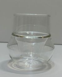 כוסות אספרסו מהפכניות דאבל גלאס גדולות 75ml