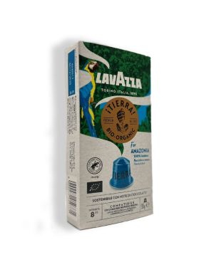 10 קפסולות אלומניום LAVAZZA Tierra For Amazonia