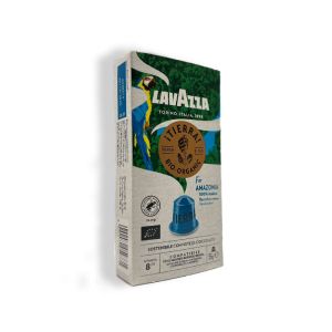 10 קפסולות אלומניום LAVAZZA Tierra For Amazonia