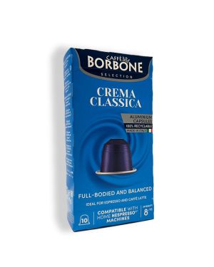 10 קפסולות של CAFFE BORBONE CREMA CLASSICA