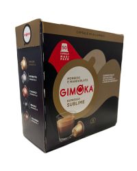50 קפסולות קפה מבית GIMOKA איטליה – SUBLIME למכונת נספרסו