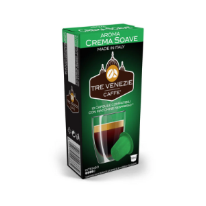קפסולות קפה Crema Soave – תואמות נספרסו