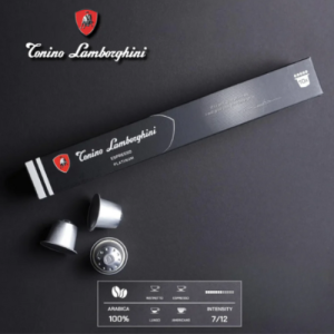 קפסולות קפה Tonino Lamborghini Platinum – תואמות נספרסו
