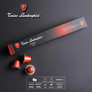 קפסולות קפה Tonino Lamborghini Red – תואמות נספרסו