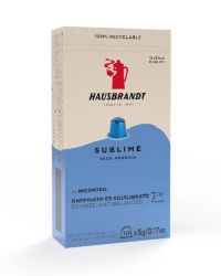 קפסולות מבית Hausbrandt Sublime 100% arabica
