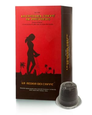 חבילת קפסולות קפה Tazza d’Oro La Regina – תואמות נספרסו